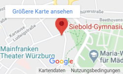Siebold-Gymnasium auf Google-Maps